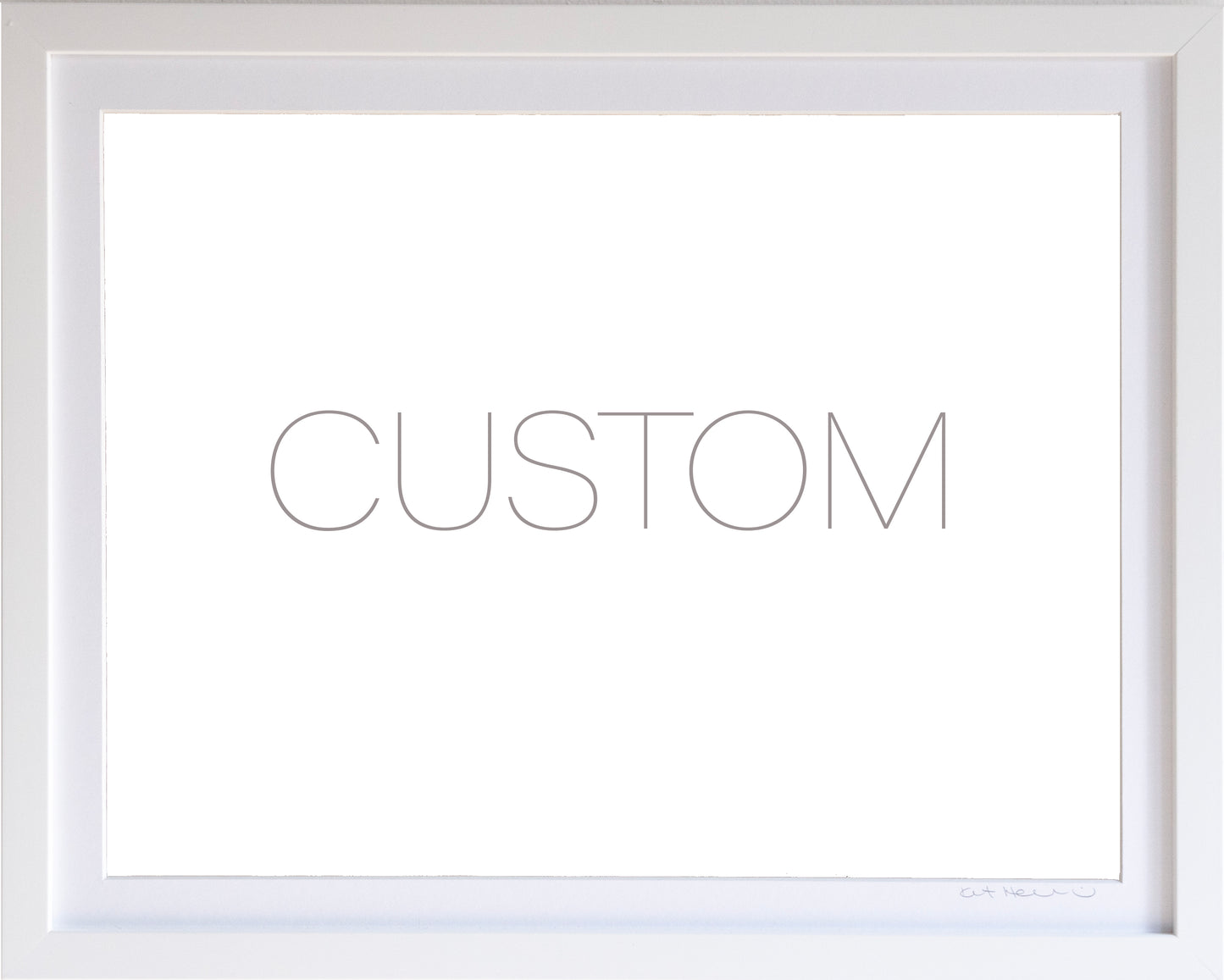 - CUSTOM Horizontal