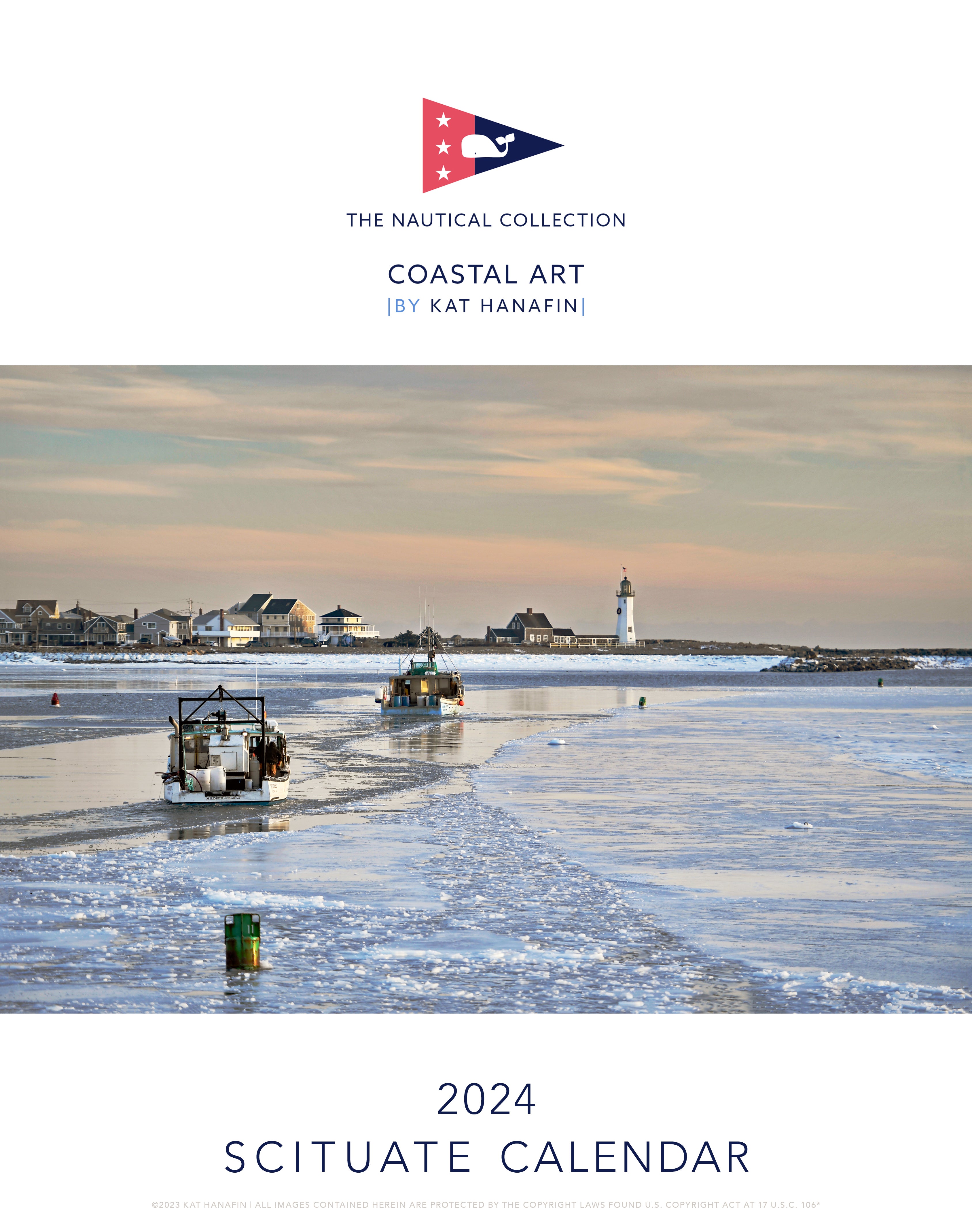 *Scituate 2025 Wall Calendar The Nautical Collection