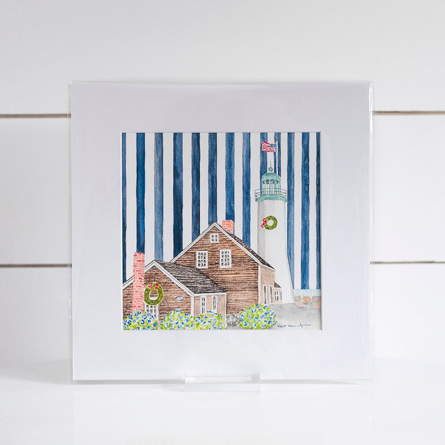 *Watercolor Lighthouse