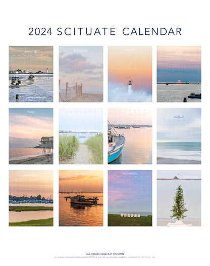 *Scituate 2024 Wall Calendar