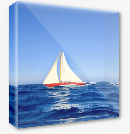 Acrylic Block: 4 SQ