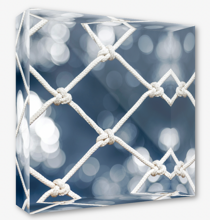 Acrylic Block: 4 SQ