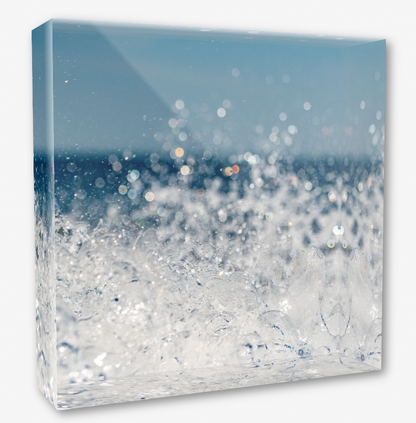 Acrylic Block: 4 SQ