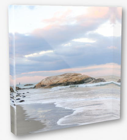 Acrylic Block: 4 SQ