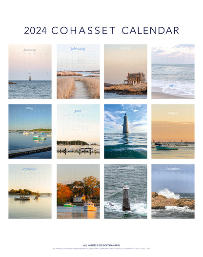 Cohasset 2024 Wall Calendar