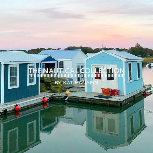 x mini acrylic block: Duxbury Oyster Shacks