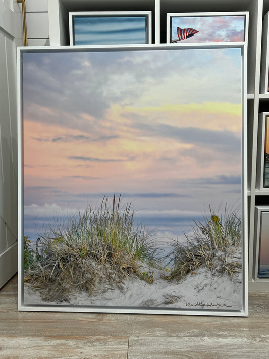 + 30x35 Canvas: Peachy Dunes