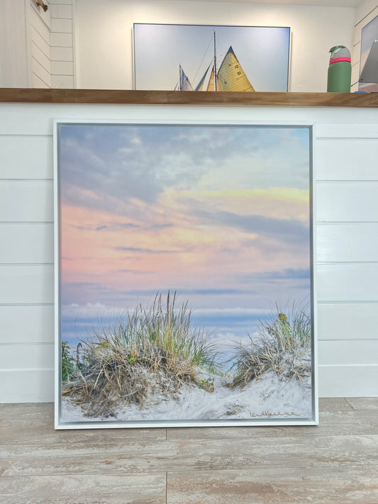 + 30x35 Canvas: Peachy Dunes