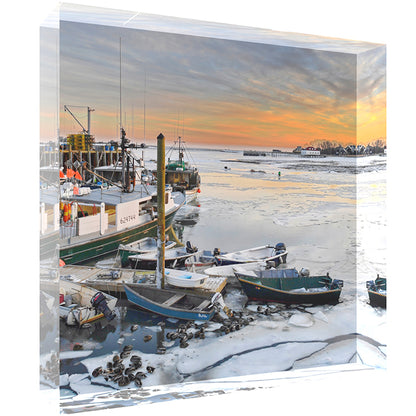 Acrylic Block: 4 SQ