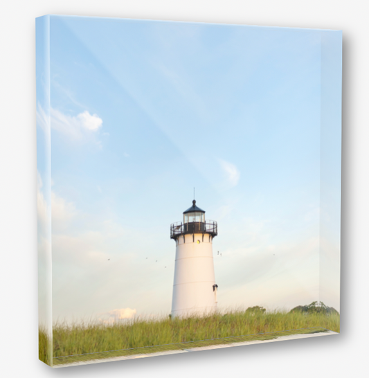 x mini acrylic block: Edgartown Light