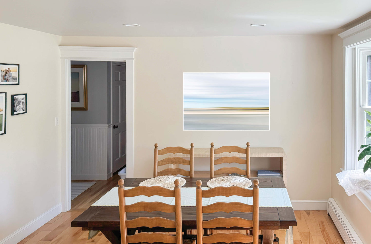 X CUSTOM – Maggie Wagner – 45x30 Gold Frame Seascape No 3