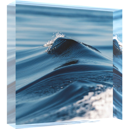 Acrylic Block: 4 SQ