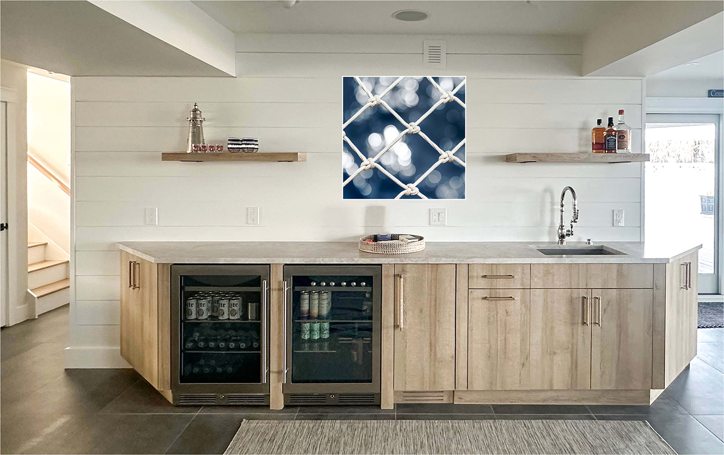 X CUSTOM - 36x36 Bar Area -Sherry
