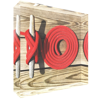 Acrylic Block: 4 SQ