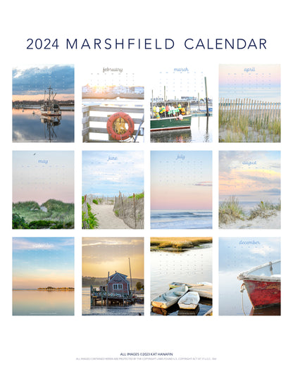 Marshfield 2024 Wall Calendar