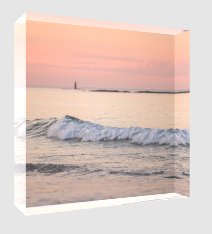 Acrylic Block: 4 SQ